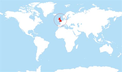 Where is United Kingdom located on the World map?