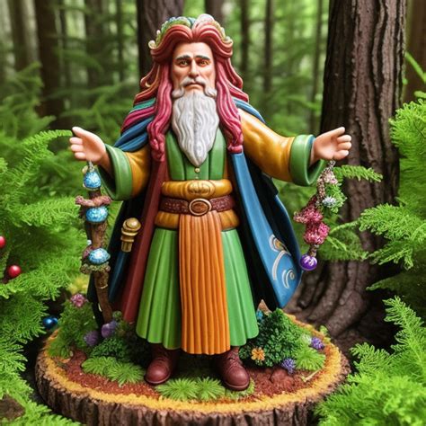 Whimsical Miniature Druid by SteveCampsOut on DeviantArt