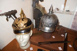 WWI German helmets | Okanagan Military Museum, Kelowna, Brit… | Flickr