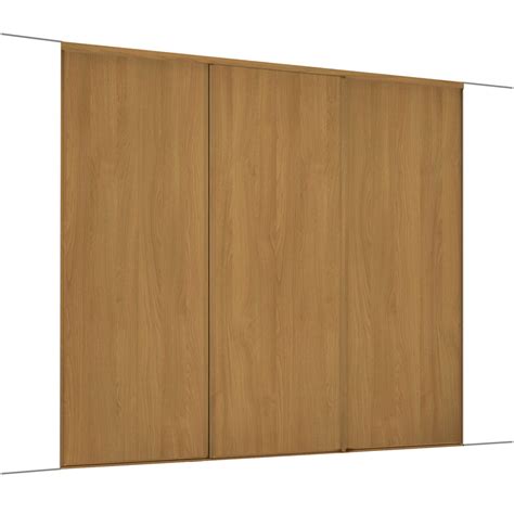 Spacepro Classic 3 Door Sliding Wardrobe Kit Oak 2216 x 2260mm | Toolstation