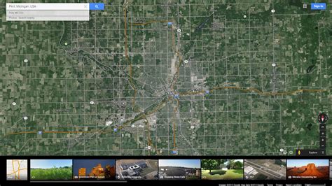 Flint, Michigan Map