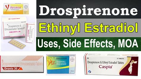 Drospirenone Ethinyl Estradiol - Uses, Side Effects, Dosage, - Yasmin, Rosal, Yaz, dronis - YouTube