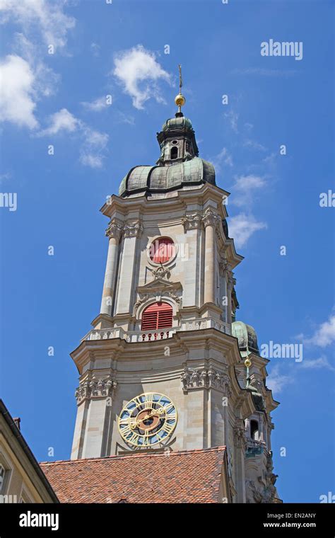 Roman Catholic Abbey in Sankt Gallen, Switzerland Stock Photo - Alamy