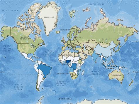 World Staple Foods Map