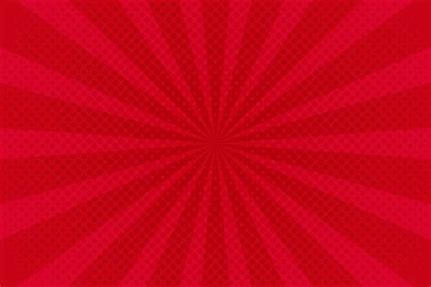 Pop art red background cartoon comic. Halftone pop art style retro. Vector illustration ...