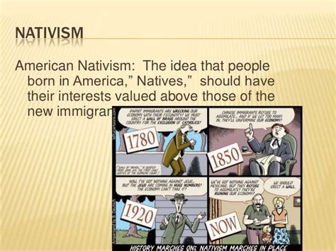 Immigration and Nativism