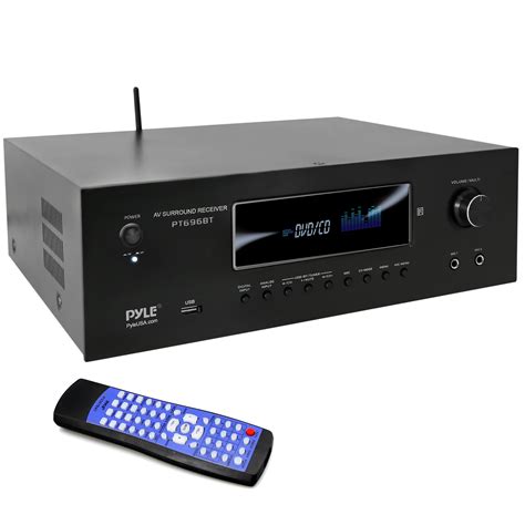 5.2-Channel Hi-Fi Bluetooth Stereo Amplifier - 1000 Watt AV Home Speaker Subwoofer Sound ...