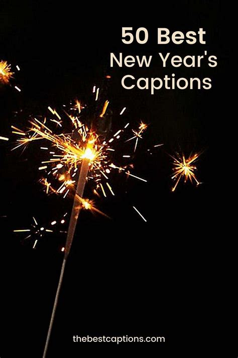 50 Best New Year’s Captions For 2025 | Best New Year's Eve Captions ...