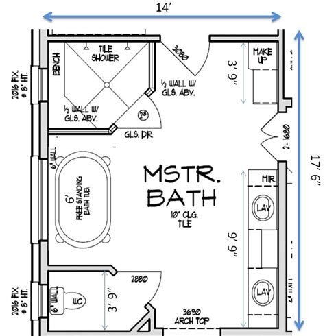 8 Simple Bathroom Design Tips | Simple bathroom designs, Master bath layout, Bathroom layout plans