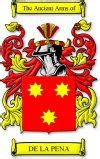 Dela Pena Family Spain and Philippines: THe DELA PENA COAT OF ARMS