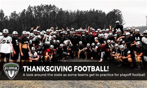 A tour around the state from Thanksgiving Day football practices (and some giving back ...