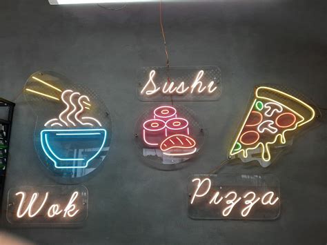 Pizza neon sign Pizza neon slice food neon decor led wall | Etsy