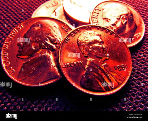 US Coins collection Stock Photo - Alamy