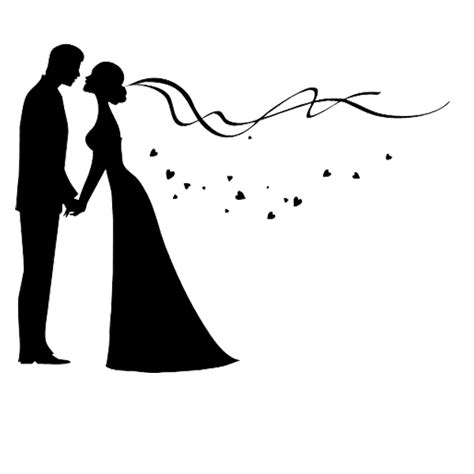 wedding party silhouette clip art 10 free Cliparts | Download images on ...