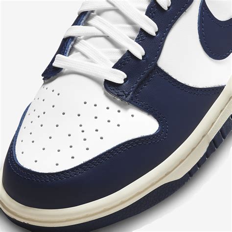 Nike Dunk Low "Vintage Navy" Official Images | Sneaktorious