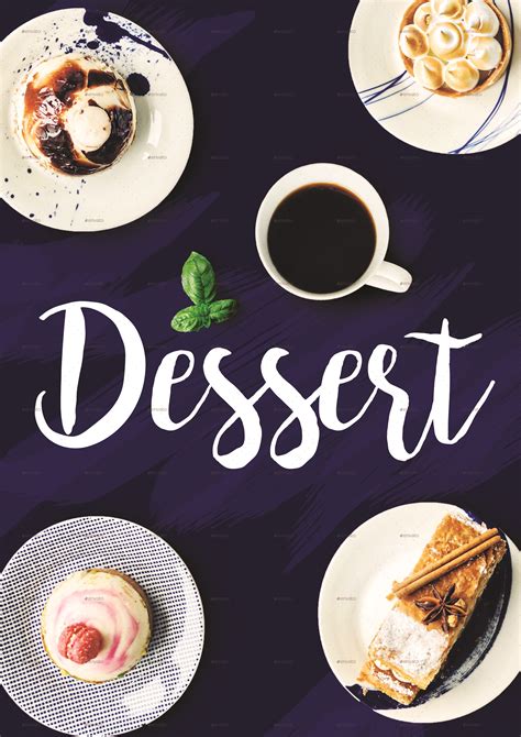 Dessert Cafe Menu by rgbryand | GraphicRiver