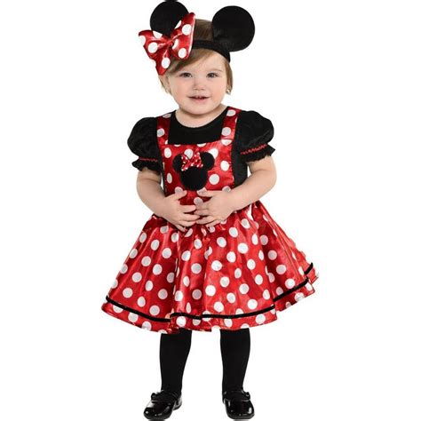 Child Red Polka Dot Minnie Mouse Costume - Disney | Party City