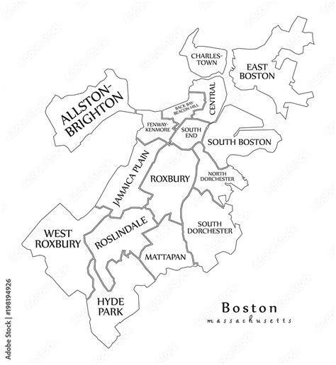 Map Of Boston Boston Map, Boston Tourist Map, Tourist Map, 50% OFF