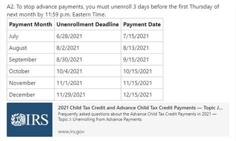 child tax credit payment schedule and amount - Precious Viera