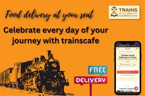 Speedy Food Delivery at Your Train Seat | Tasty Deliveries Await