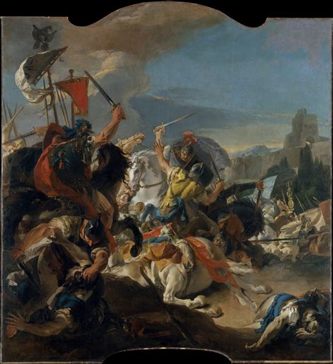 Giovanni Battista Tiepolo | The Battle of Vercellae | The Metropolitan Museum of Art