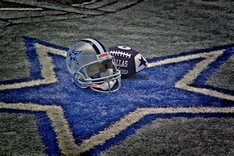 Download Star On Awesome Dallas Cowboys Field Wallpaper | Wallpapers.com