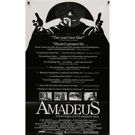 AMADEUS US Movie Poster