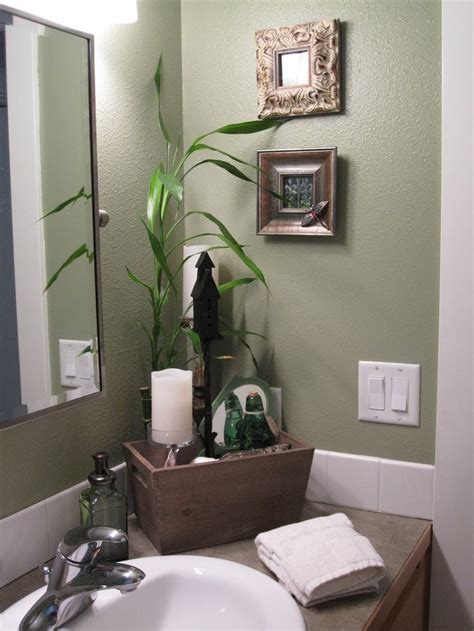 Salbeigrün Badezimmer Dekorationsideen | Green bathroom decor, Bathroom ...