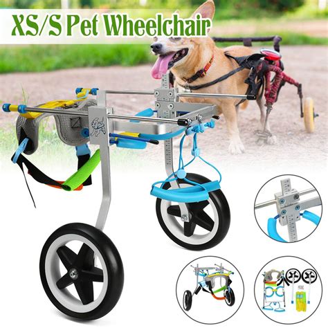 Aluminum Stainless Steel Dog Wheelchair Pet Scooter Pet Rehabilitation ...