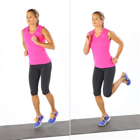 Butt Kicks | Exercises That Athletes Do | POPSUGAR Fitness Photo 4