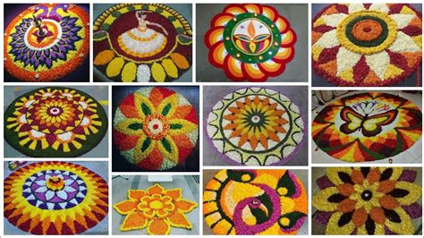 Onam Pookalam D Designs Onam Festival Onma Pookalam Theme Kerala | Hot ...