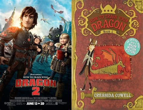 How to Train Your Dragon 2 (2014): movie vs book