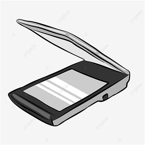 Hand Drawn Scanner Vector Cartoon Clip Art, Scanner, Vector, Cartoon PNG Transparent Image and ...