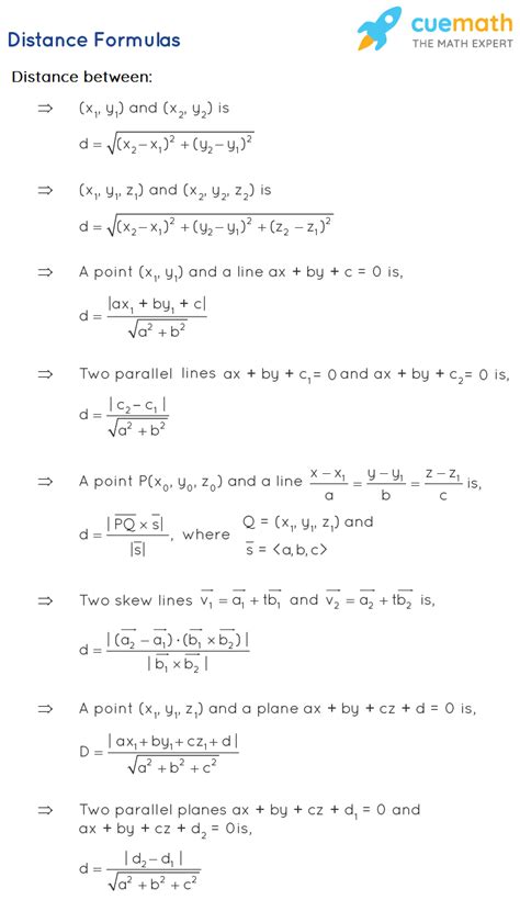 Distance Formula Worksheet With Answers