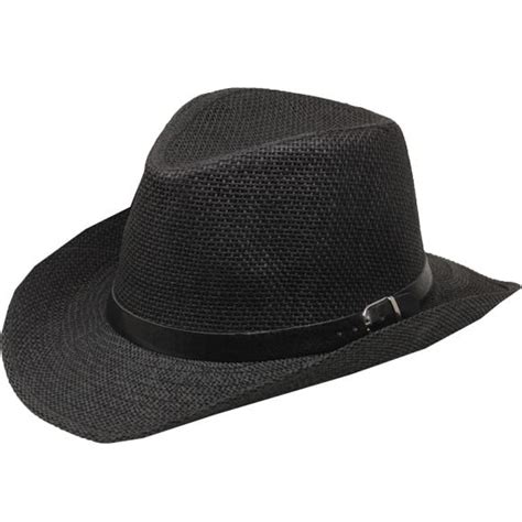 BLACK Straw COWBOY HAT WOMEN MEN Summer WESTERN Cowgirl Adult size - Walmart.com - Walmart.com