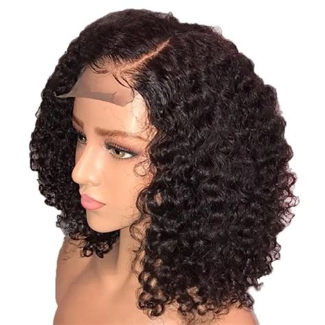 Deep Curly 360 Lace Frontal Wig 180% Full Lace Front Hair Wigs Cap For ...