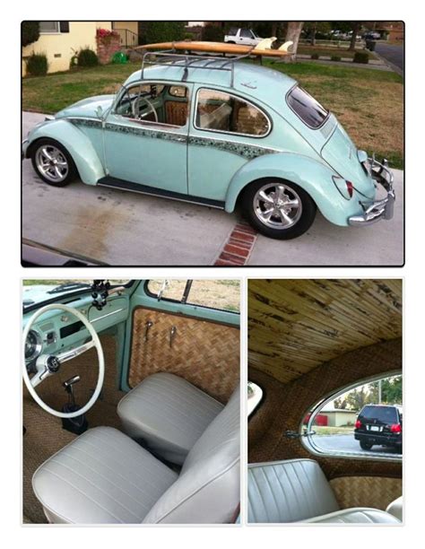 Volkswagen beetle vintage, Vw beetles, Custom car interior