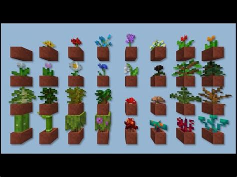 How To Make A Big Flower Pot In Minecraft | Best Flower Site