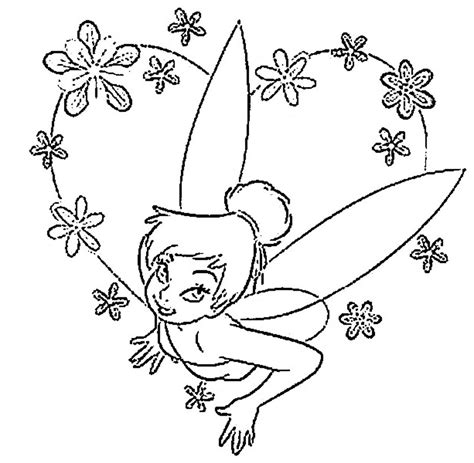 Free Printable Tinkerbell Coloring Pages For Kids