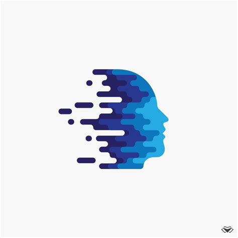 Tech Logo, Best :) #3d #artificial #intelligence #blue #computer #digital #face #head #human # ...