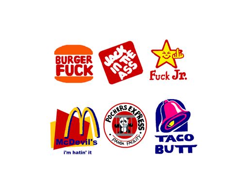 Screwed Up Fast Food Logos by GSOME94 on DeviantArt