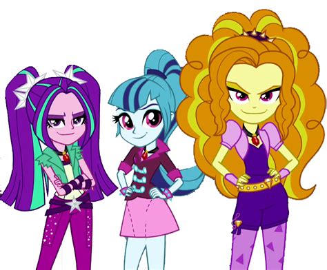 The Dazzlings by TrixieSparkle63 on DeviantArt | My little pony, Little pony, Mlp equestria girls