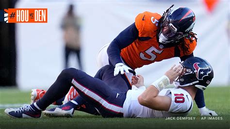 Randy Gregory strip sacks Texans QB Davis Mills | Broncos vs. Texans