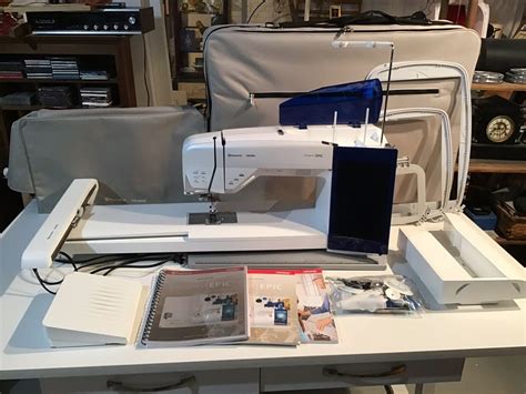 Husqvarna Viking Designer Epic 1 Sewing/Embroidery Machine – The Silk ...