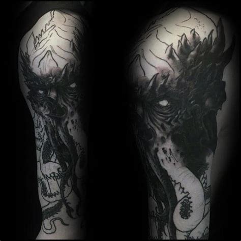 70 Cthulhu Tattoo Designs For Men - Masculine Ink Ideas