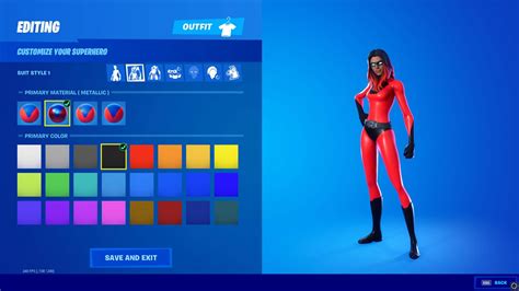 Fortnite Superhero Boundless Skins: Create/Customize your own skin ...