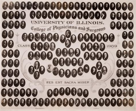 ECC | 1909 graduating class, University of Illinois College of Med