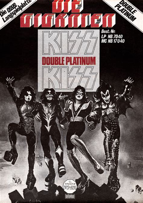 KISS DOUBLE PLATINUM ALBUM