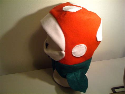 Mario PIRANHA PLANT Hood Instant Costume Adult by scrapspatchwork