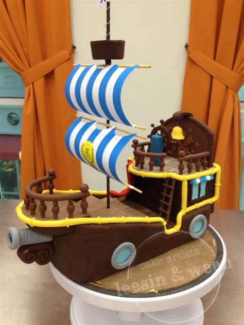 Penang Wedding Cakes by Leesin: Jake The Pirate Cake